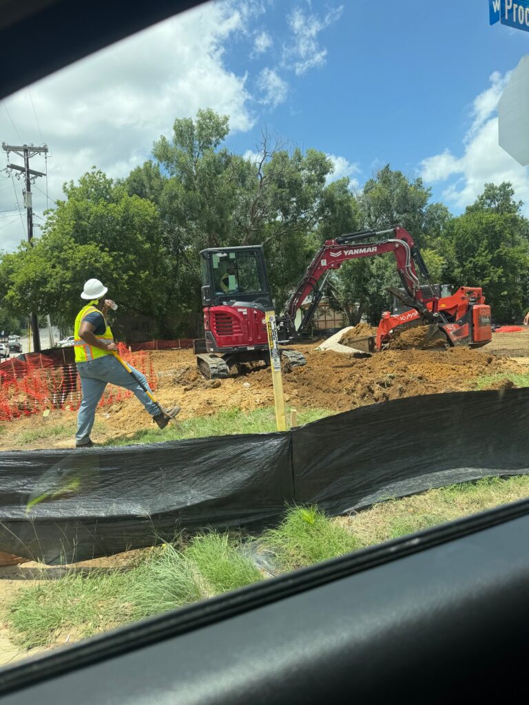 On the job across Texas.